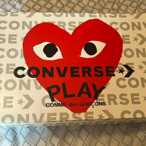 CONVERSE CHUCK TAYLOR ALL-STAR 70s HI COMME DES GARCONS PLAY (BLACK)